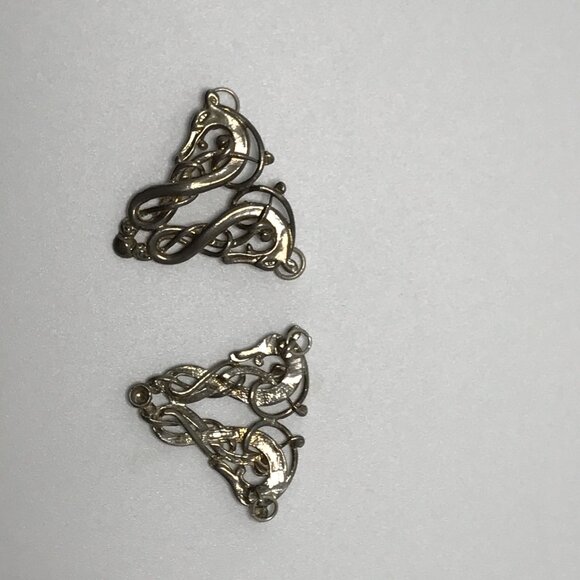 Sterling Silver Two Head Celtic Horse Pendant - Picture 9 of 16